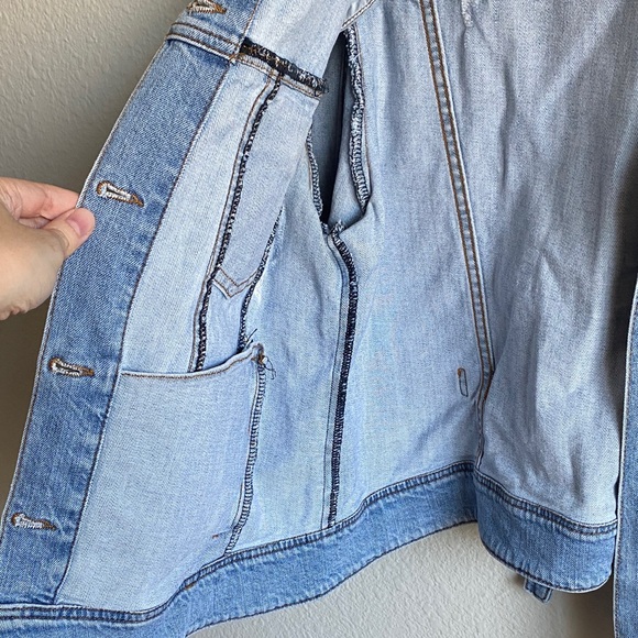 Retrofete Light Blue Jean Jacket - Picture 12 of 13